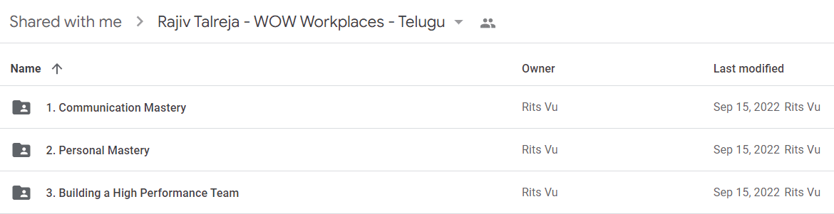 Rajiv Talreja - WOW Workplaces - Telugu