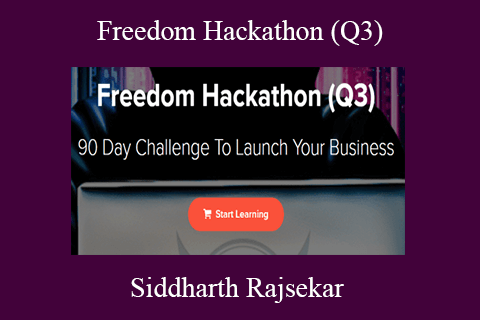 Siddharth Rajsekar – Freedom Hackathon (Q3)