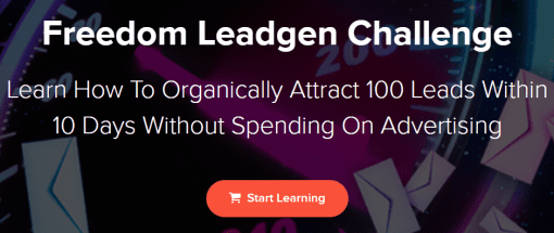 Siddharth Rajsekar - Freedom Leadgen Challenge