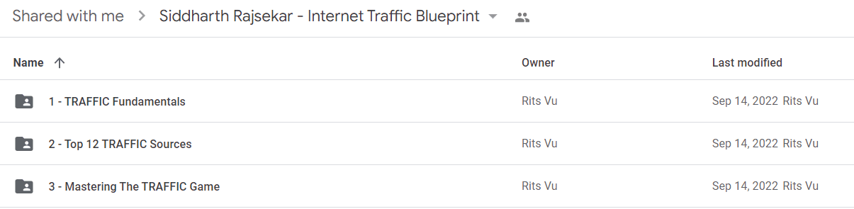 Siddharth Rajsekar - Internet Traffic Blueprint