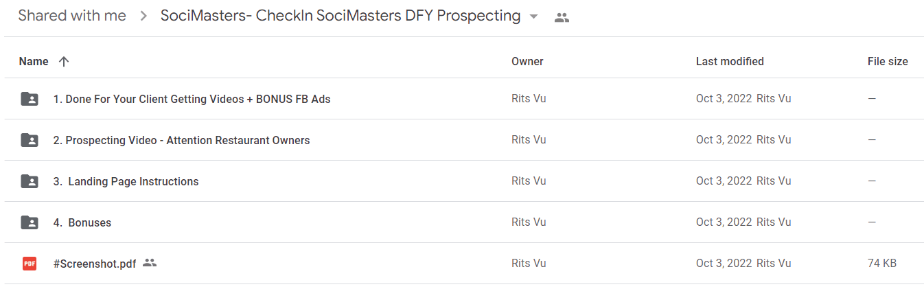 SociMasters- CheckIn SociMasters DFY Prospecting