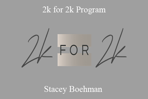 Stacey Boehman – 2k for 2k Program