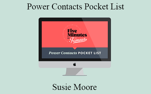 Susie Moore – Power Contacts Pocket List