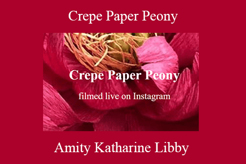 Amity Katharine Libby – Crepe Paper Peony