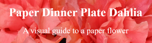 Amity Katharine Libby - Paper Dinner Plate Dahlia