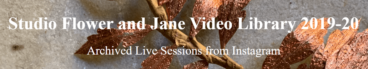 Amity Katharine Libby - Studio Flower and Jane Video Library 2019-20