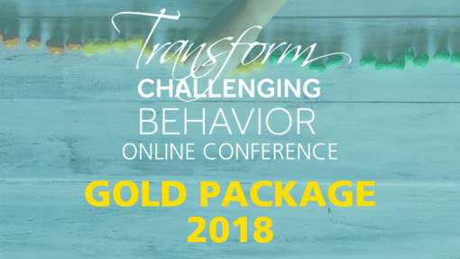 Barb O'Neill, Ed.D. - Transform Challenging Behavior Online Conference Gold Package