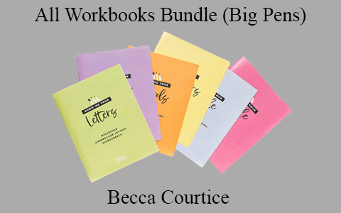 Becca Courtice – All Workbooks Bundle (Big Pens)