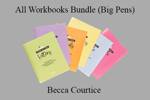 Becca Courtice – All Workbooks Bundle (Big Pens)