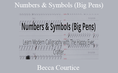 Becca Courtice – Numbers & Symbols (Big Pens)