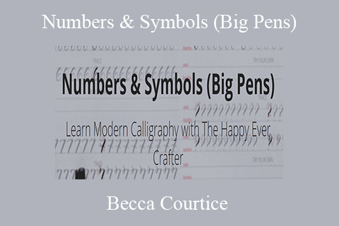 Becca Courtice – Numbers & Symbols (Big Pens)