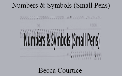 Becca Courtice – Numbers & Symbols (Small Pens)