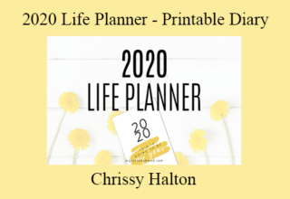 Chrissy Halton – 2020 Life Planner – Printable Diary