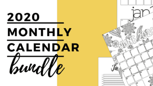 Chrissy Halton - Monthly Calendar Bundle