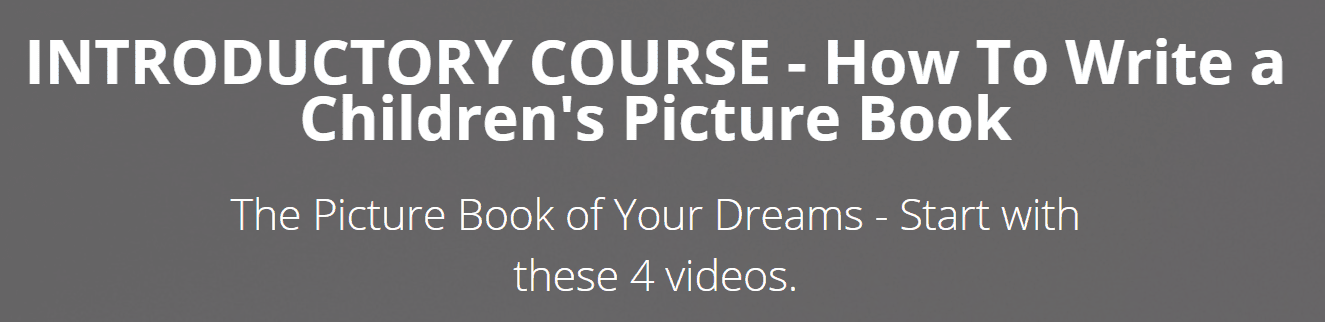 Darcy Pattison - INTRODUCTORY COURSE - How To Write a Children's Picture Book