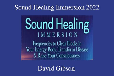 David Gibson – Sound Healing Immersion 2022