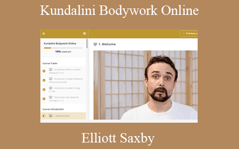 Elliott Saxby – Kundalini Bodywork Online