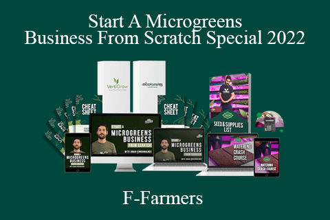 F-Farmers – Start A Microgreens Business From Scratch Special 2022