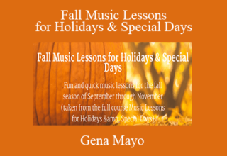 Gena Mayo – Fall Music Lessons for Holidays & Special Days