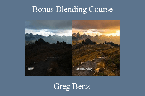 Greg Benz – Bonus Blending Course