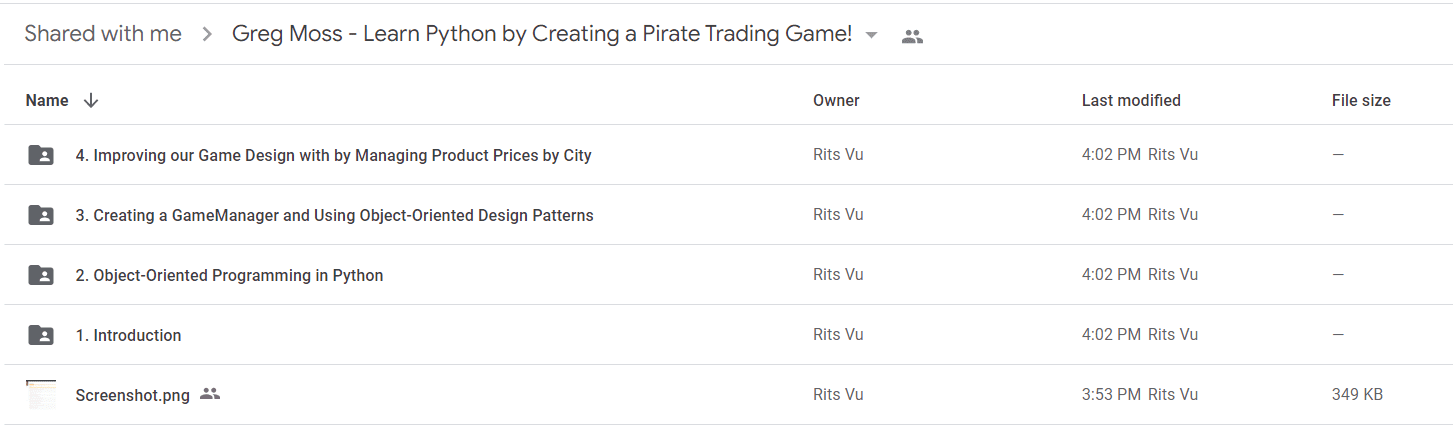 Greg Moss - Learn Python by Creating a Pirate Trading Game!