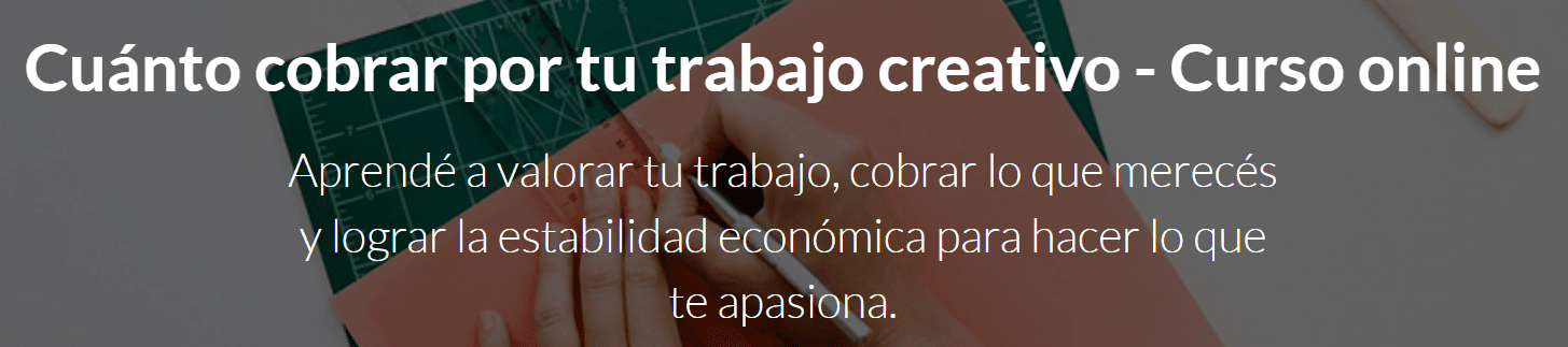 Isidro Fernandez - Cuánto cobrar por tu trabajo creativo - Curso online