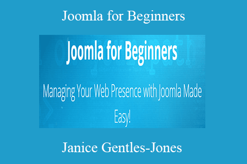 Janice Gentles-Jones – Joomla for Beginners