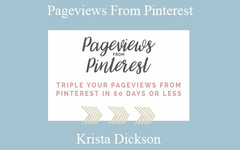 Krista Dickson – Pageviews From Pinterest