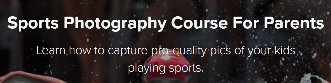 Kyle Shultz - Sports Photography Course For Parents