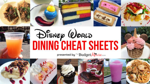 Leah Althiser - Disney World Dining Cheat Sheets