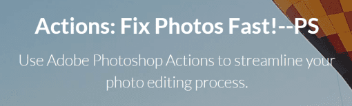 Linda Sattgast - Actions Fix Photos Fast!--PS