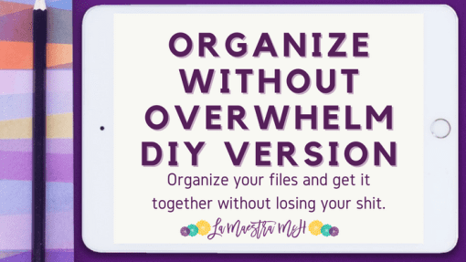 Lisa McHargue - Organize Without Overwhelm (DIY)