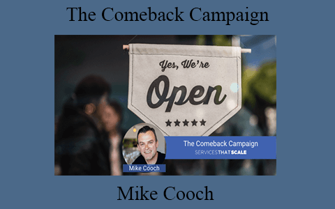 Mike Cooch – The Comeback Campaign