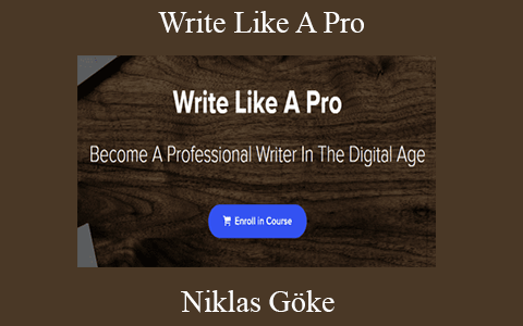 Niklas Göke – Write Like A Pro