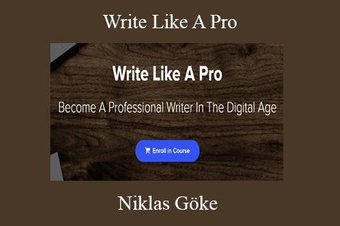 Niklas Göke – Write Like A Pro