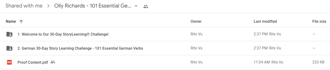 Olly Richards - 101 Essential German Verbs (30-Day German Challenge)