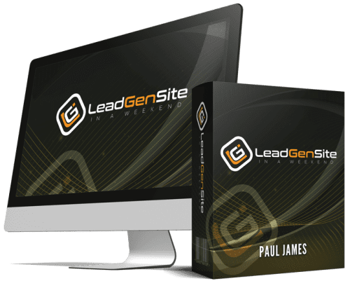 Paul James - Lead Gen Site In A Weekend