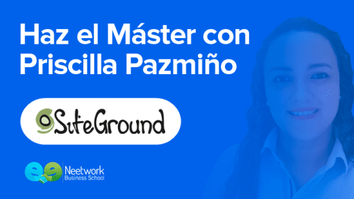 Priscilla Pazmiño - Haz el máster con Priscilla (Siteground)