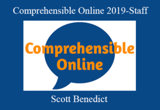 Scott Benedict – Comprehensible Online 2019-Staff