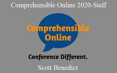 Scott Benedict – Comprehensible Online 2020-Staff