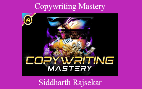 Siddharth Rajsekar – Copywriting Mastery