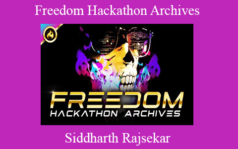 Siddharth Rajsekar – Freedom Hackathon Archives