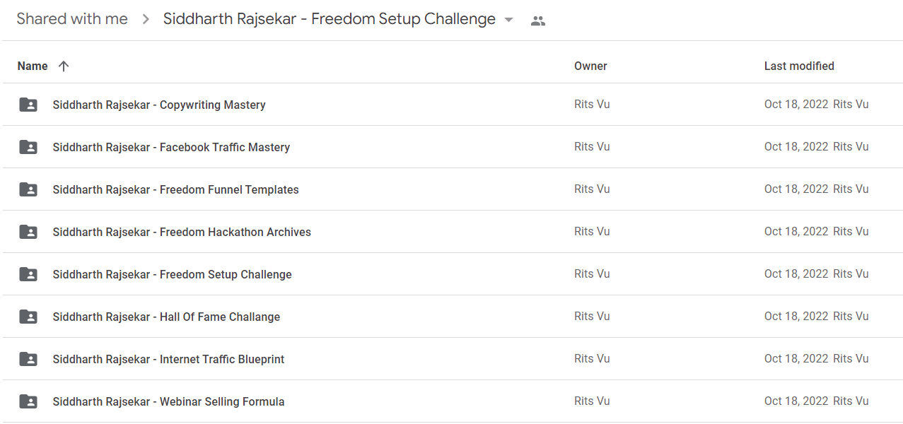 Siddharth Rajsekar - Freedom Setup Challenge