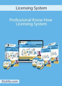 Cover for Professional Know-How Licensing System course