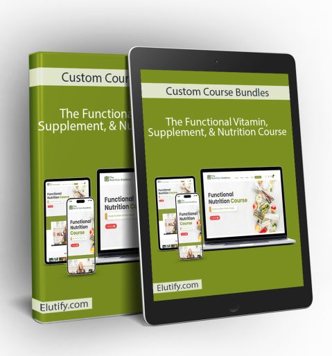 Custom Course Bundles Functional Nutrition Course Mockup