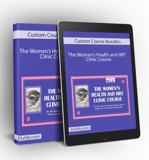 Custom Course Bundles Mockup – Women’s Health and HRT Clinic