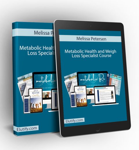 Melissa Petersen Metabolic Health and Weight Loss Specialist Course mockup