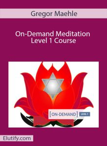 Gregor Maehle On-Demand Meditation Level 1 Course Cover