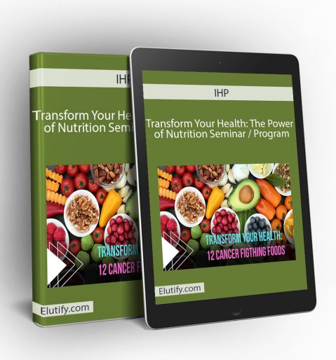 IHP Transform Your Health with Nutrition course mockup