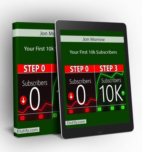 Jon Morrow Your First 10k Subscribers course preview mockup